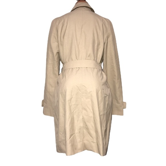 Cinzia Rocco Belted Over Coat Tan Size 6 - Picture 4 of 11